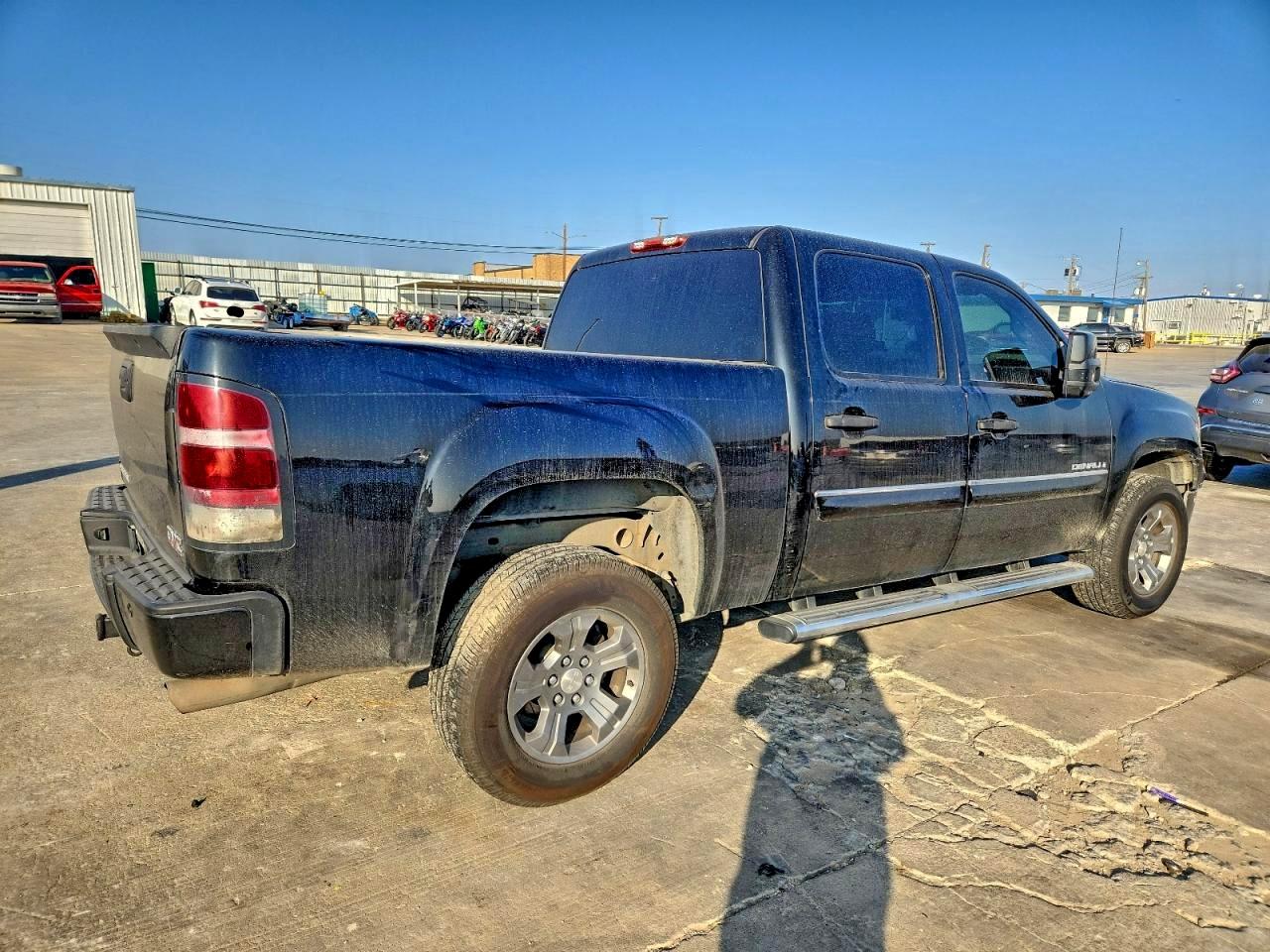 2007 Gmc New Sierra Denali Black vin: 2GTEK638071707585