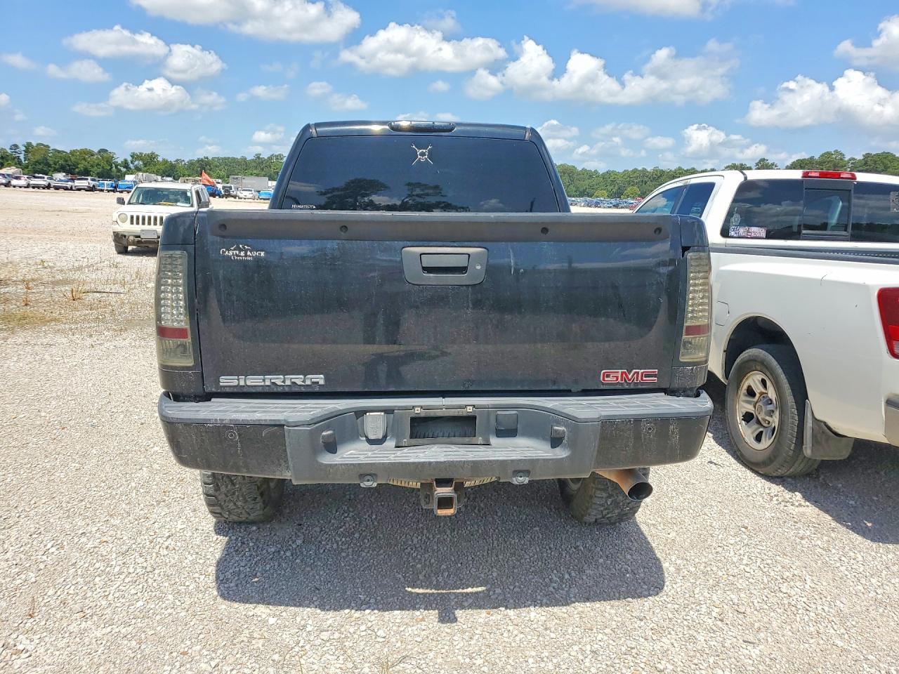 2008 Gmc New Sierra K1500 Denali Black vin: 2GTEK638081225376