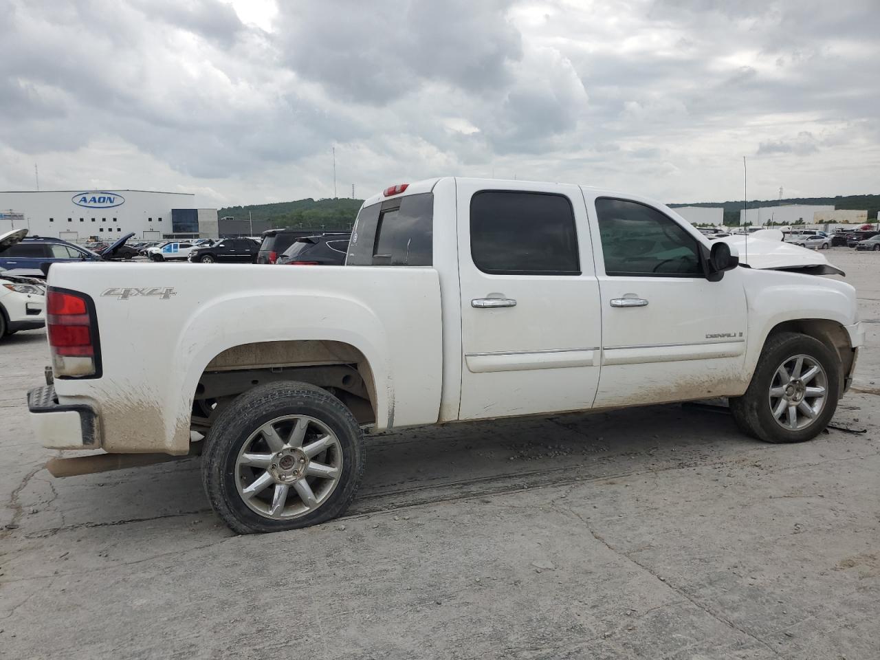 2008 Gmc New Sierra K1500 Denali White vin: 2GTEK638181172817