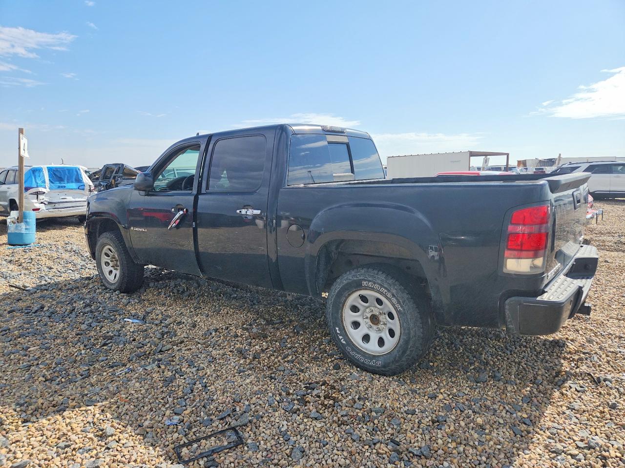 2008 Gmc New Sierra K1500 Denali Black vin: 2GTEK638381293977