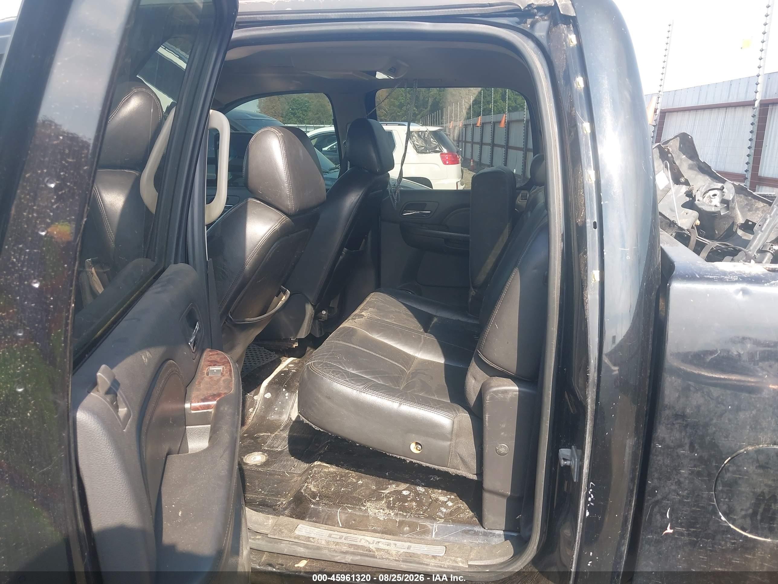 2008 Gmc Sierra 1500 Denali Черный vin: 2GTEK638681153888