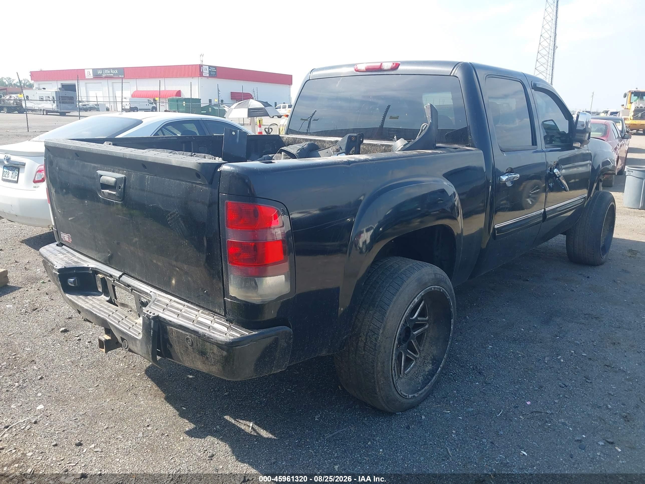 2008 Gmc Sierra 1500 Denali Черный vin: 2GTEK638681153888