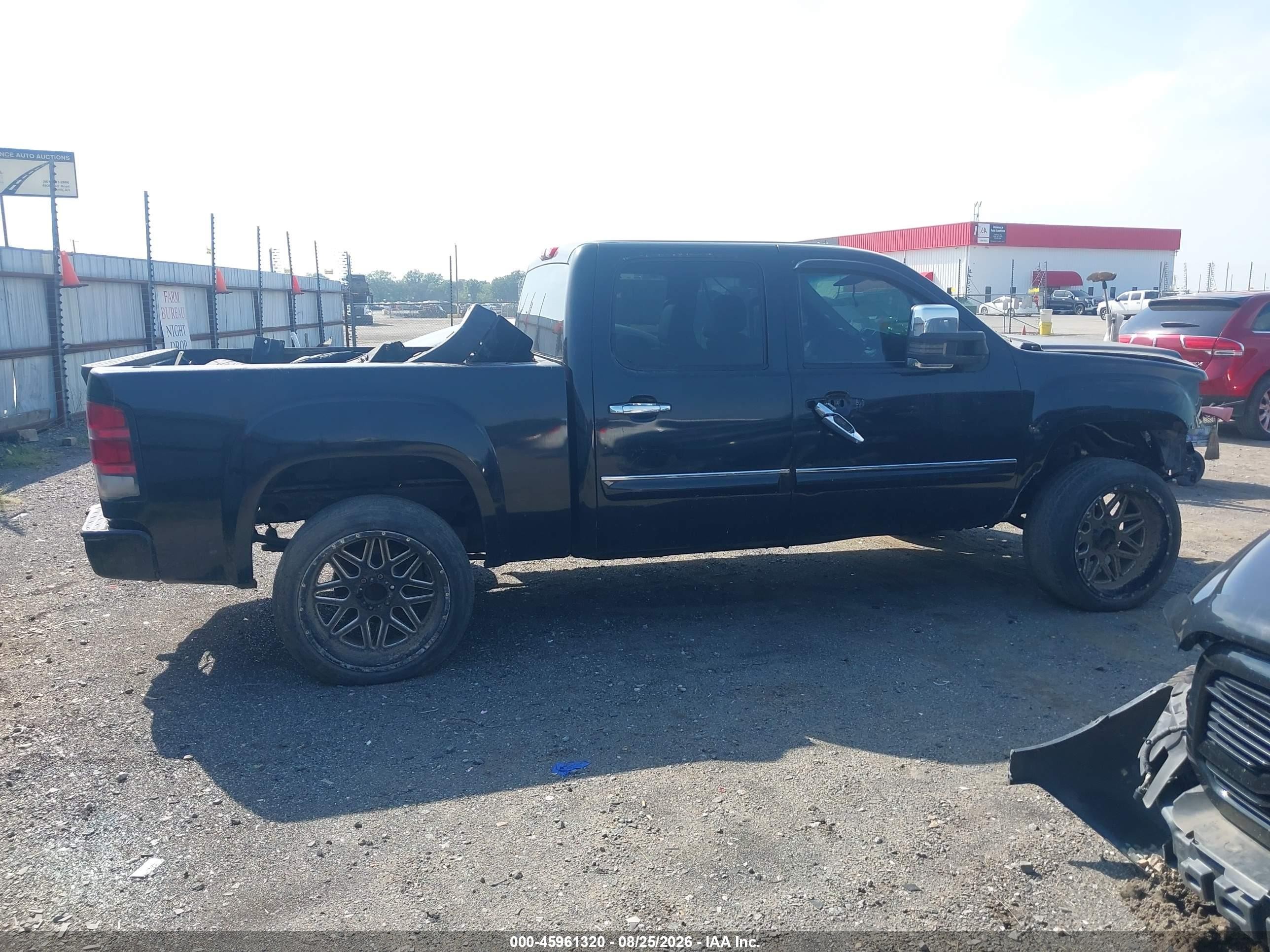 2008 Gmc Sierra 1500 Denali Черный vin: 2GTEK638681153888