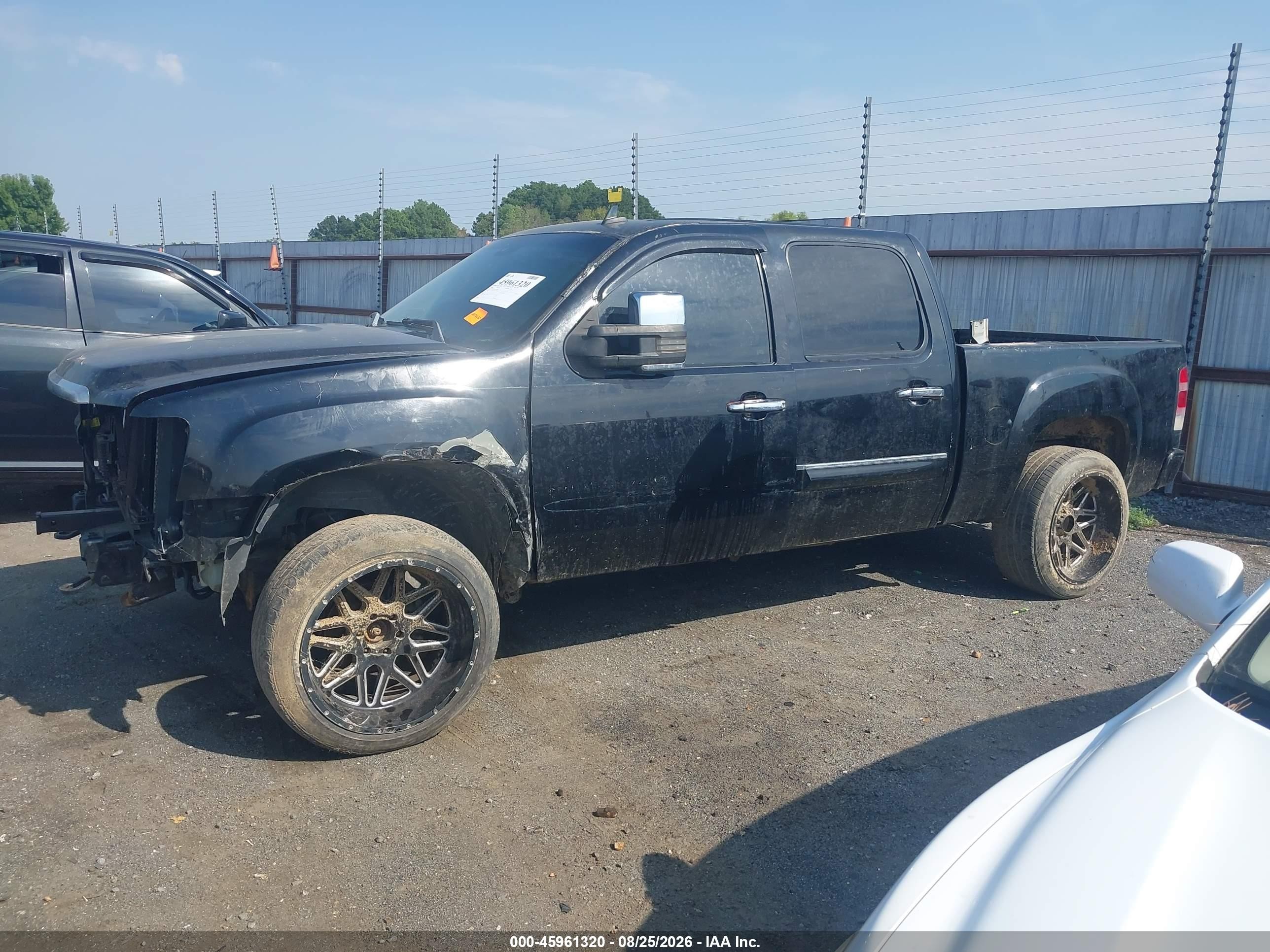 2008 Gmc Sierra 1500 Denali Черный vin: 2GTEK638681153888