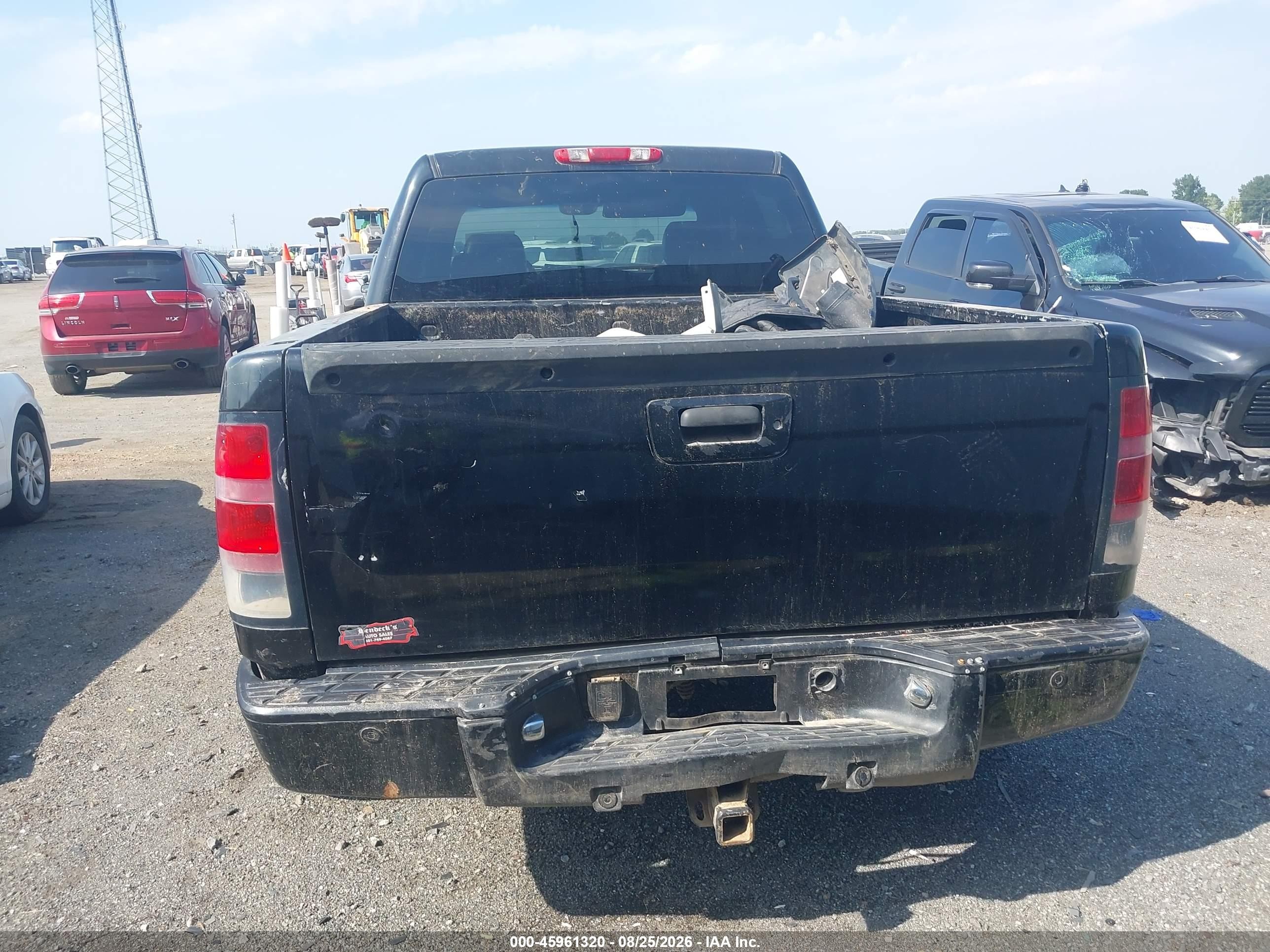 2008 Gmc Sierra 1500 Denali Черный vin: 2GTEK638681153888