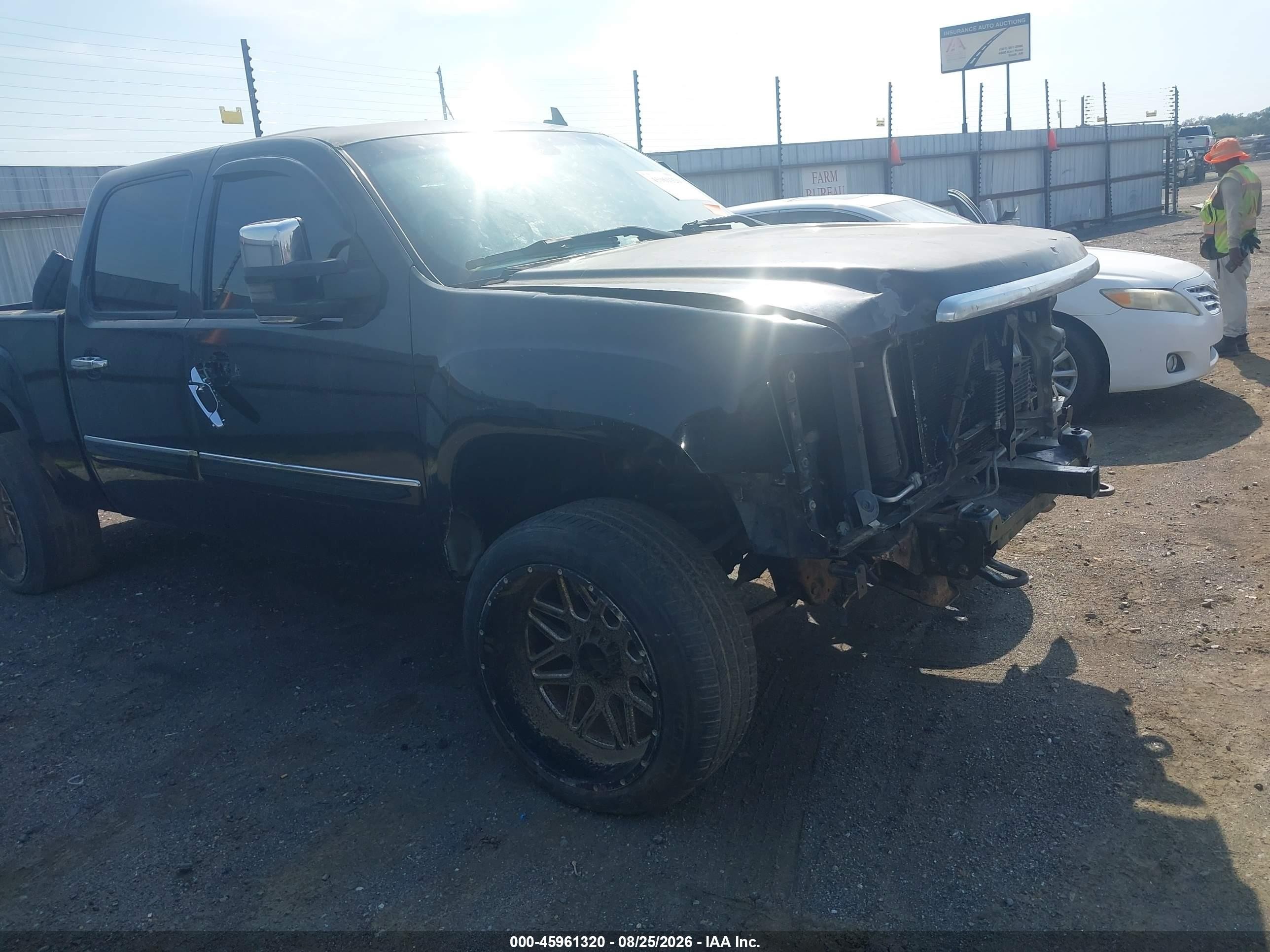 2008 Gmc Sierra 1500 Denali Черный vin: 2GTEK638681153888