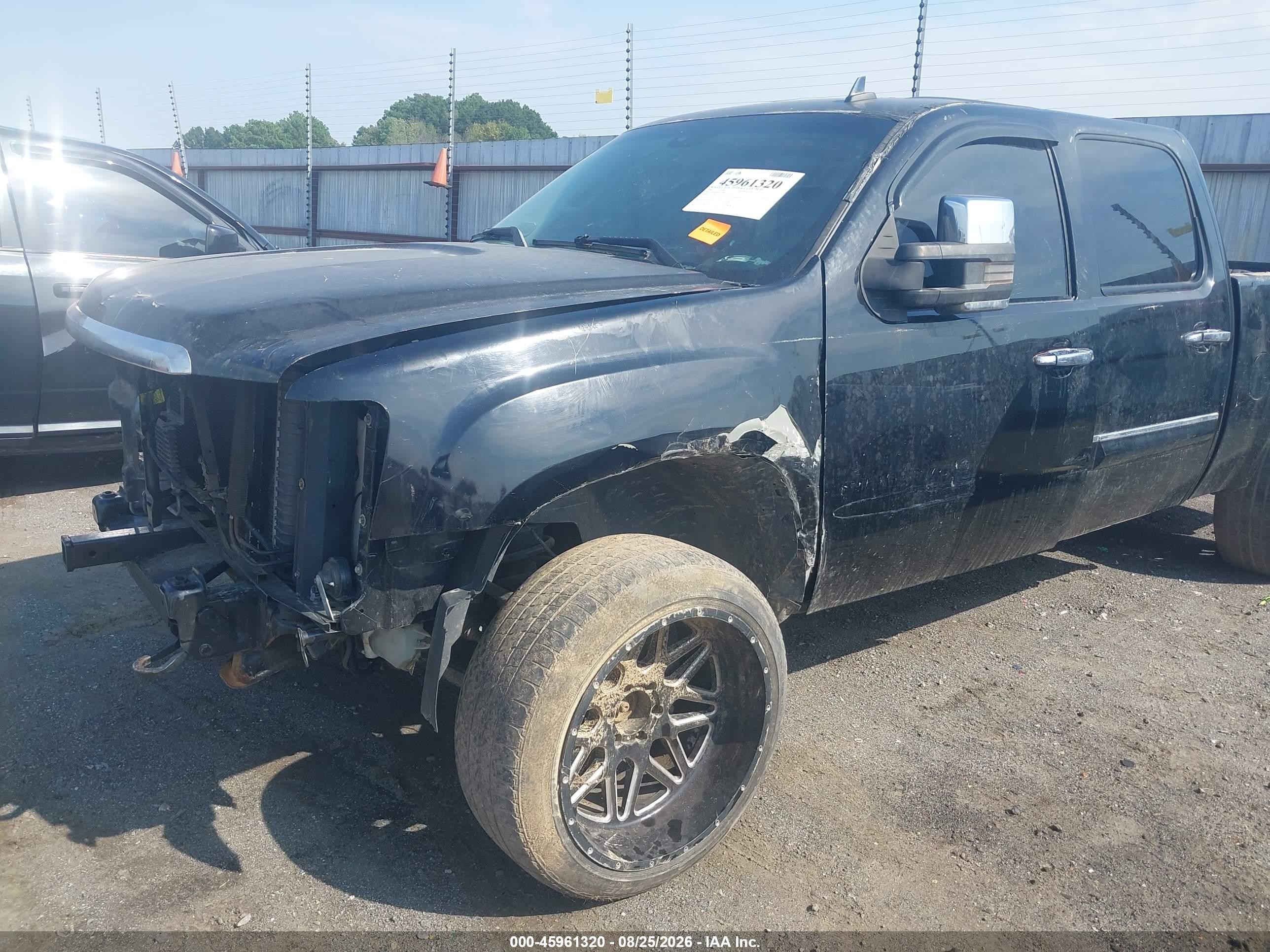 2008 Gmc Sierra 1500 Denali Черный vin: 2GTEK638681153888