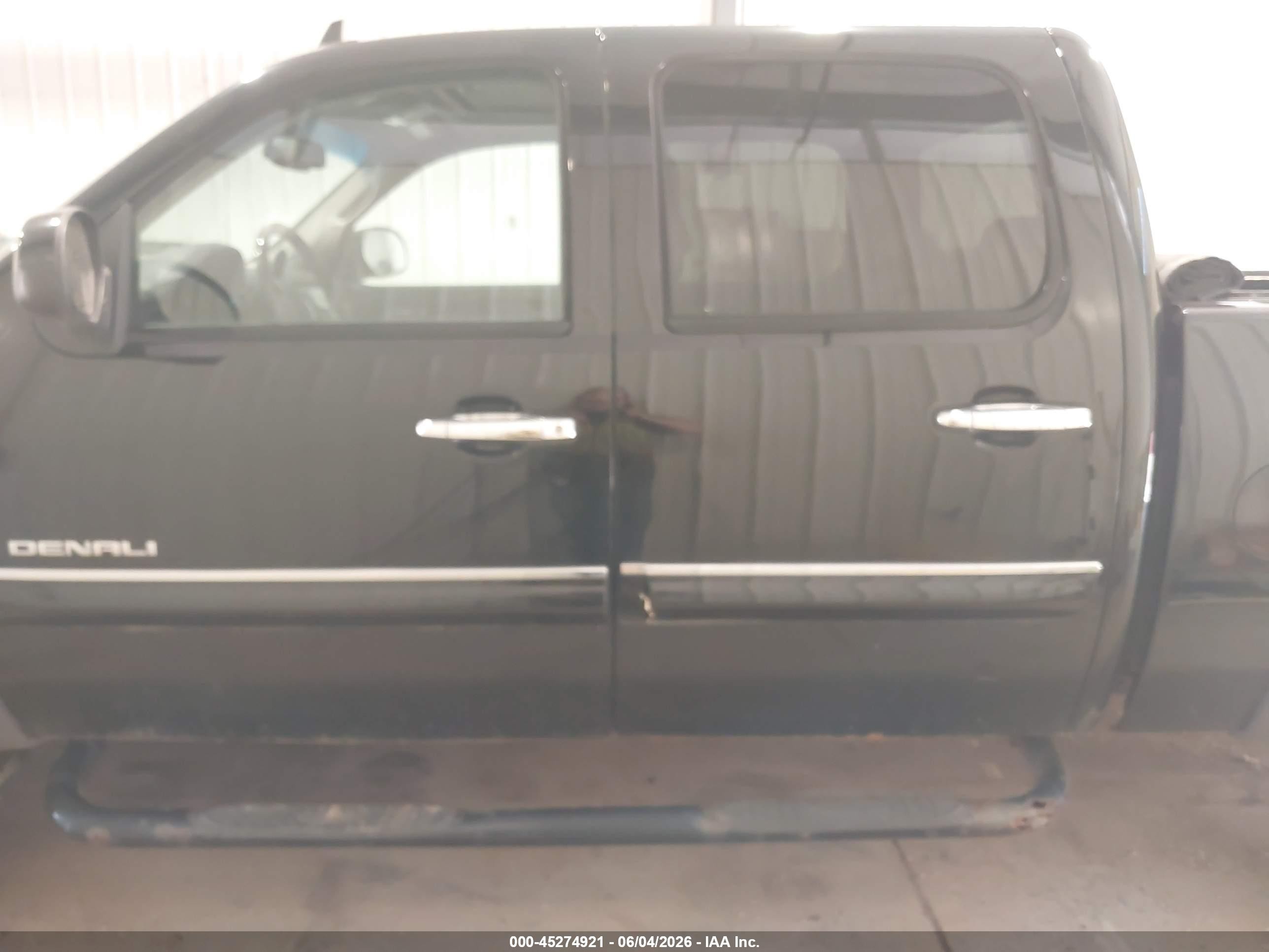 2008 Gmc Sierra 1500 Denali Black vin: 2GTEK638781182865