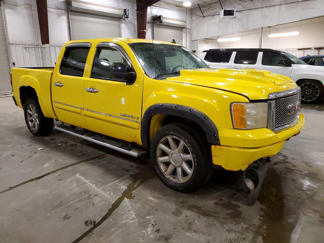 2008 Gmc New Sierra K1500 Denali Yellow vin: 2GTEK638981154632
