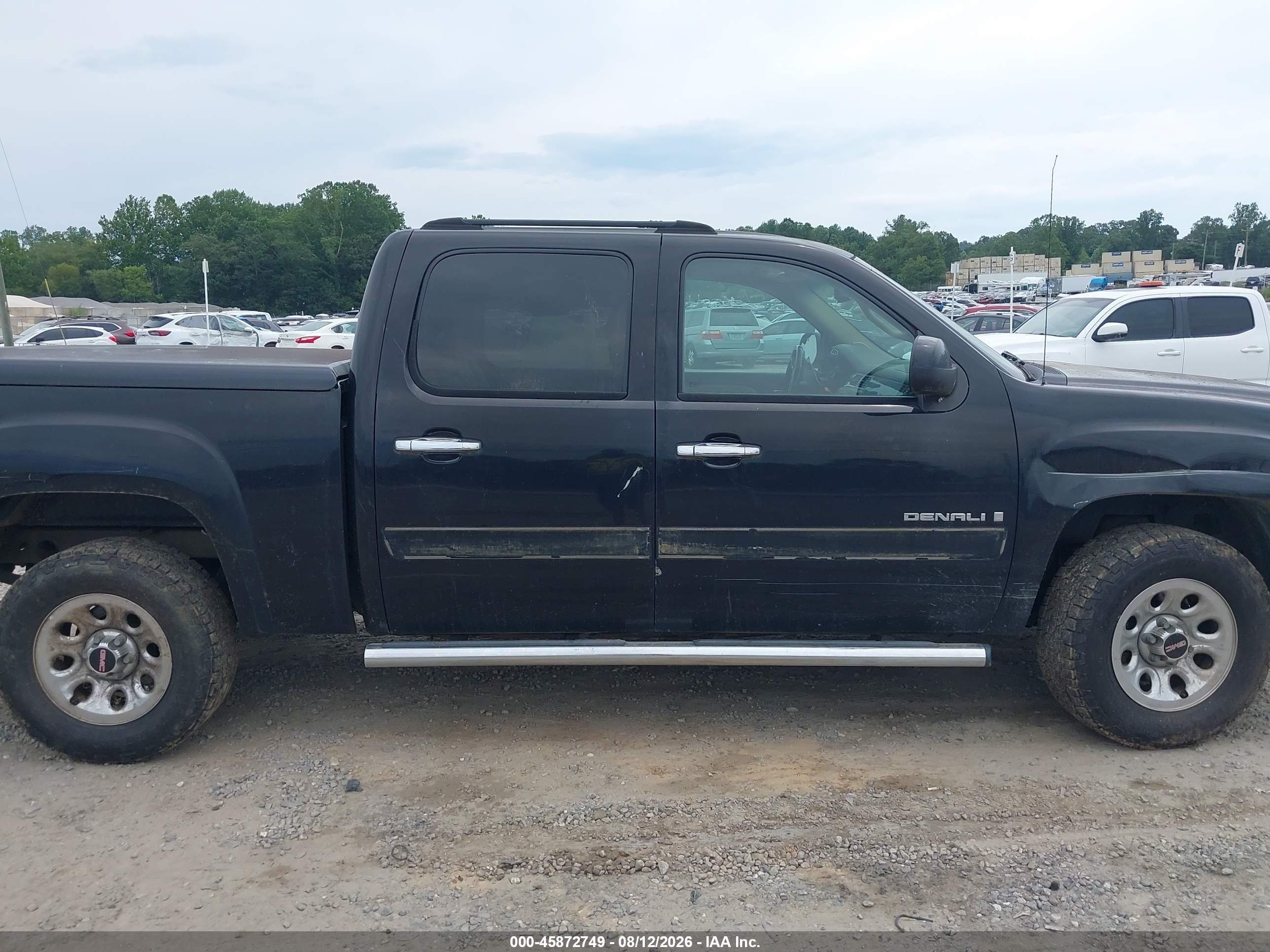 2008 Gmc Sierra 1500 Denali Черный vin: 2GTEK638981171222