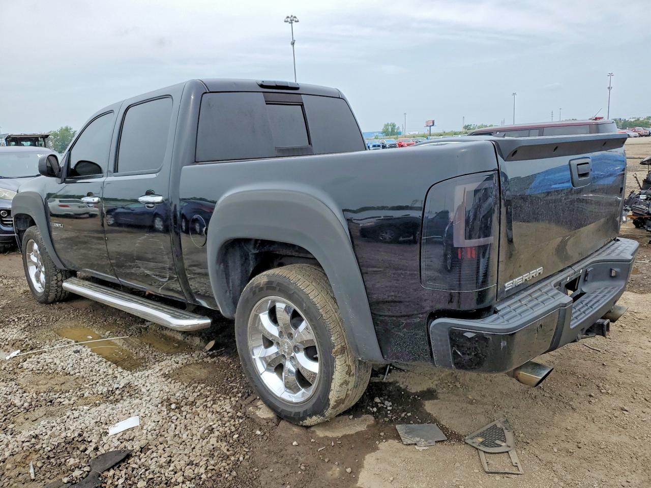 2008 Gmc New Sierra K1500 Denali Black vin: 2GTEK638981251197