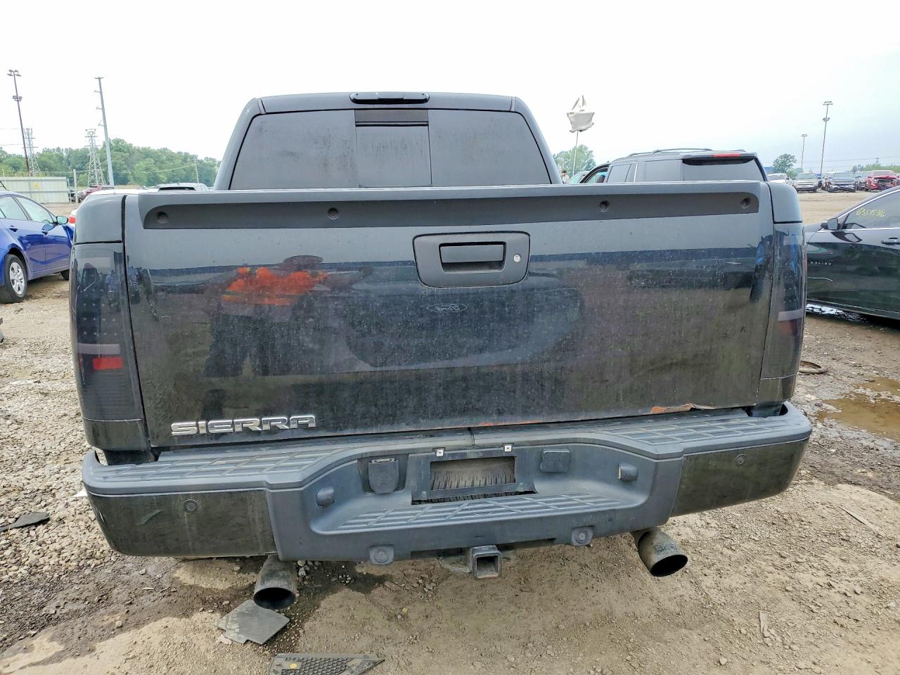 2008 Gmc New Sierra K1500 Denali Black vin: 2GTEK638981251197