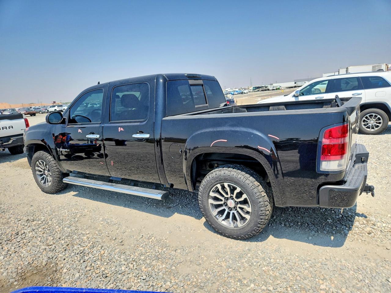 2008 Gmc New Sierra K1500 Denali Black vin: 2GTEK638981312466