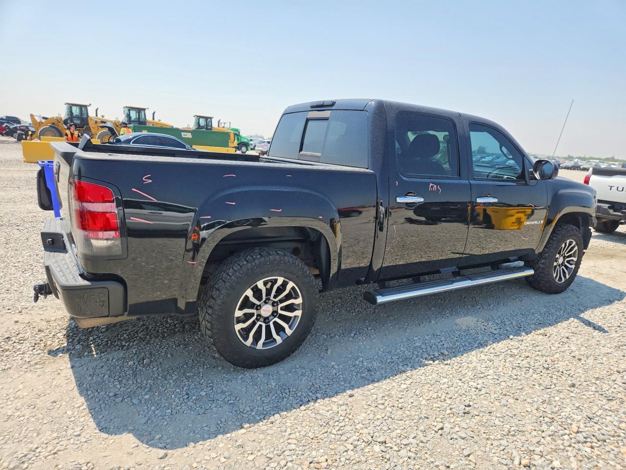 2008 Gmc New Sierra K1500 Denali Black vin: 2GTEK638981312466