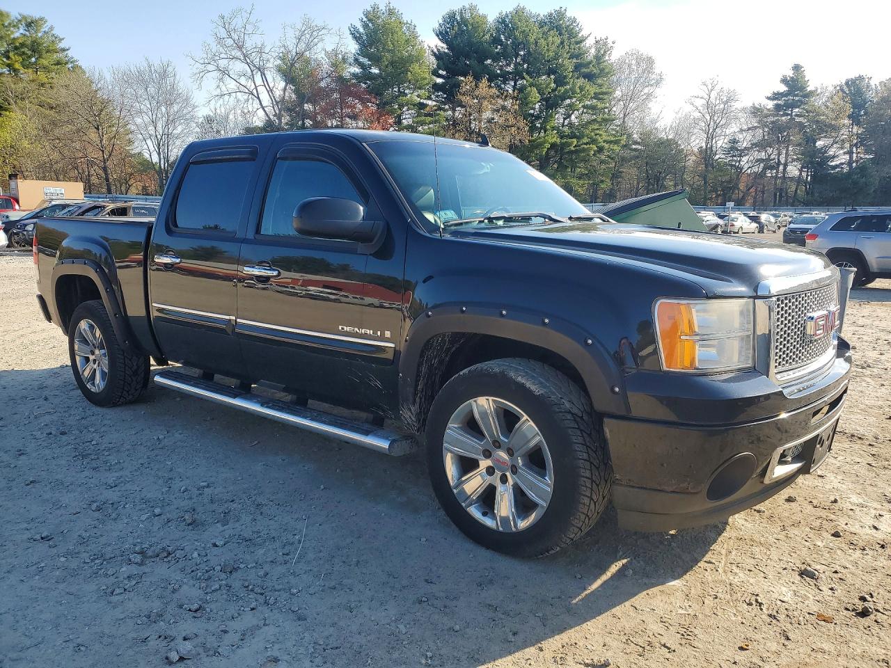 2008 Gmc New Sierra K1500 Denali Черный vin: 2GTEK638X81162934