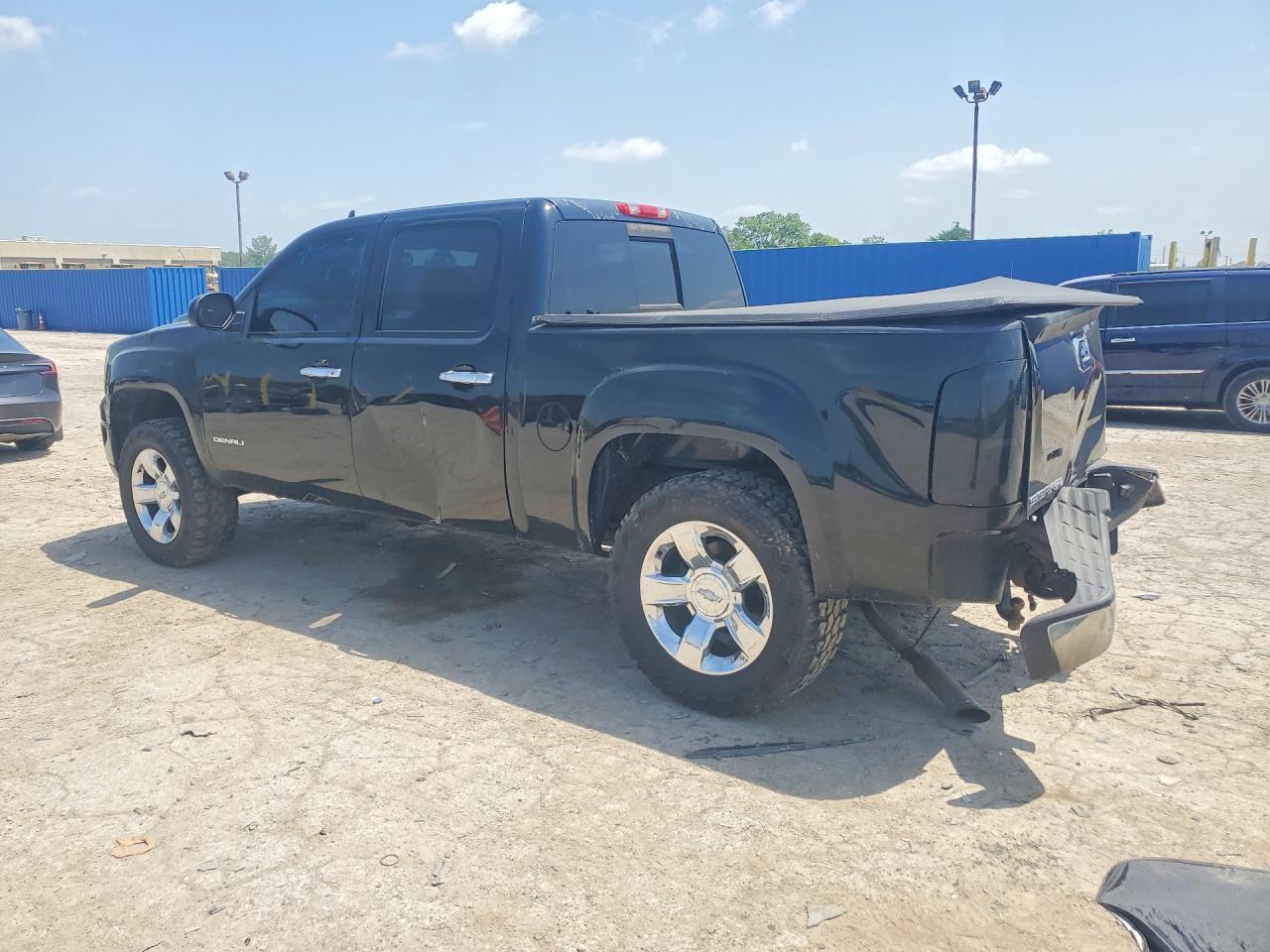 2008 Gmc New Sierra K1500 Denali Black vin: 2GTEK638X81243917