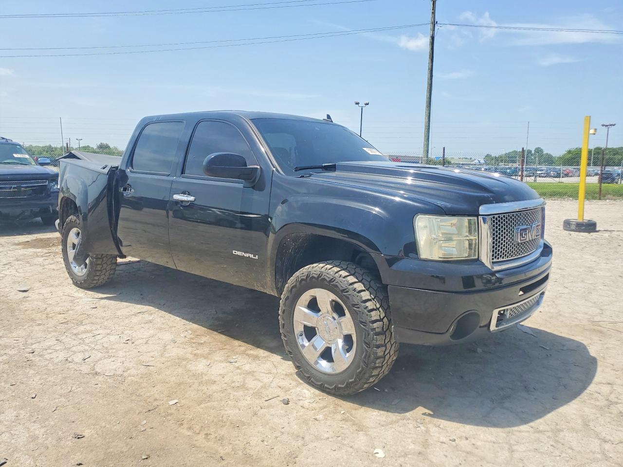 2008 Gmc New Sierra K1500 Denali Black vin: 2GTEK638X81243917