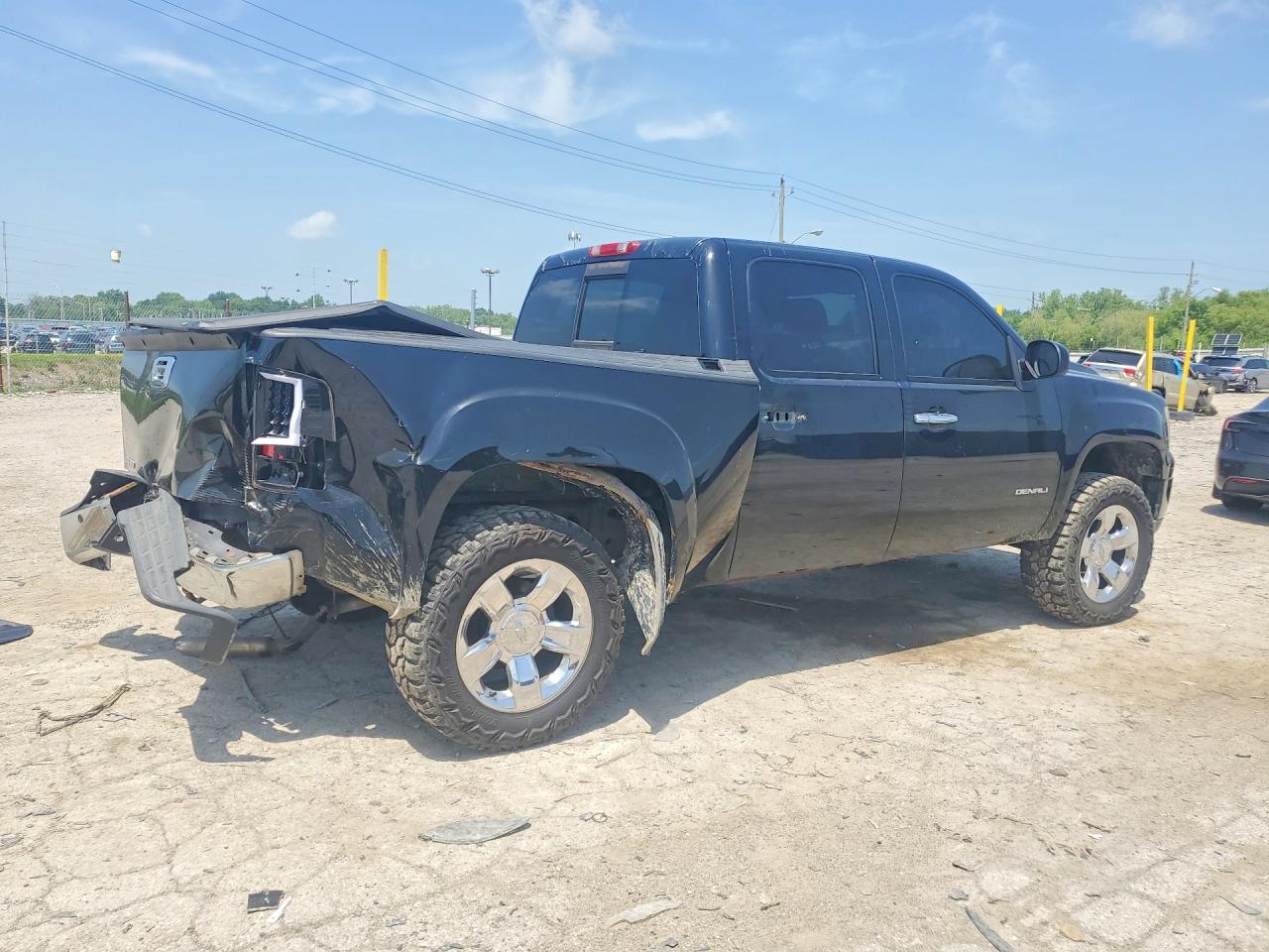 2008 Gmc New Sierra K1500 Denali Black vin: 2GTEK638X81243917