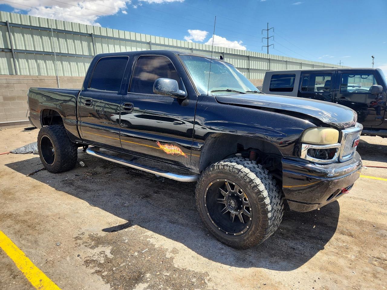 2007 Gmc Sierra K1500 Denali Classic Black vin: 2GTEK63N171124190