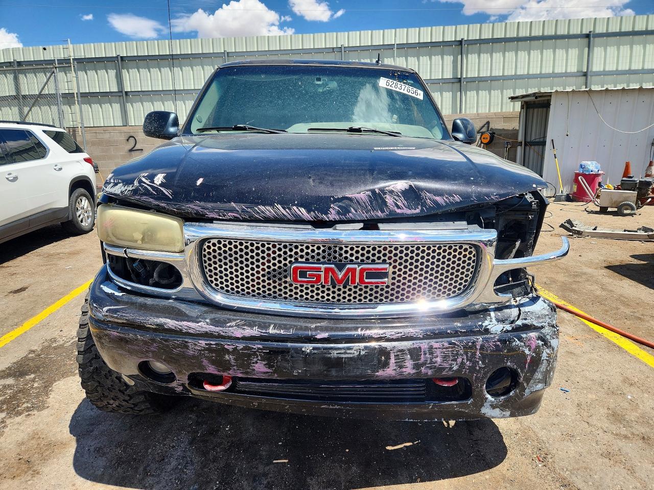 2007 Gmc Sierra K1500 Denali Classic Black vin: 2GTEK63N171124190