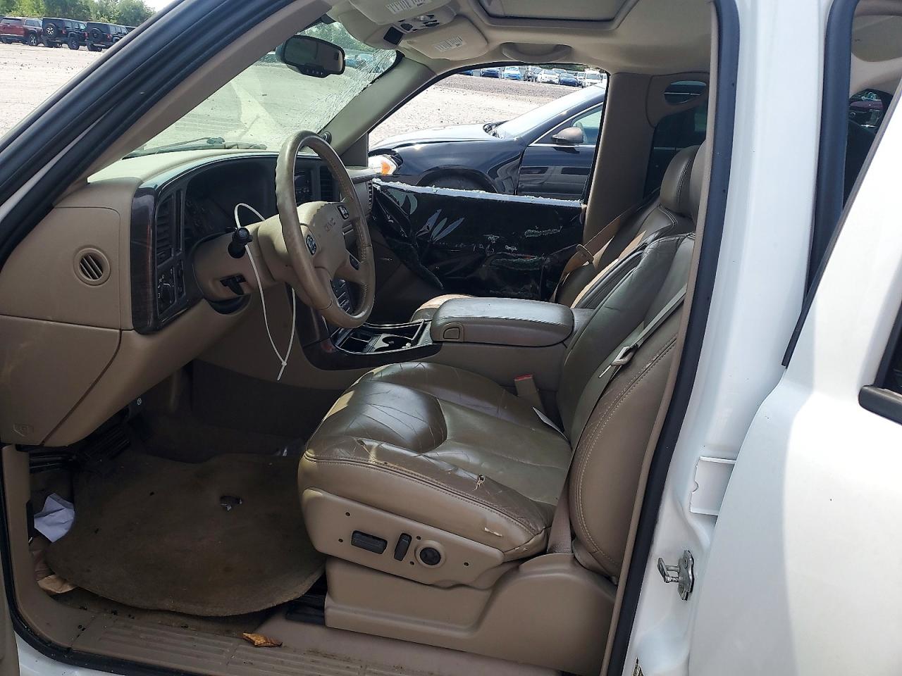 2006 Gmc Sierra K1500 Denali Белый vin: 2GTEK63N261115772