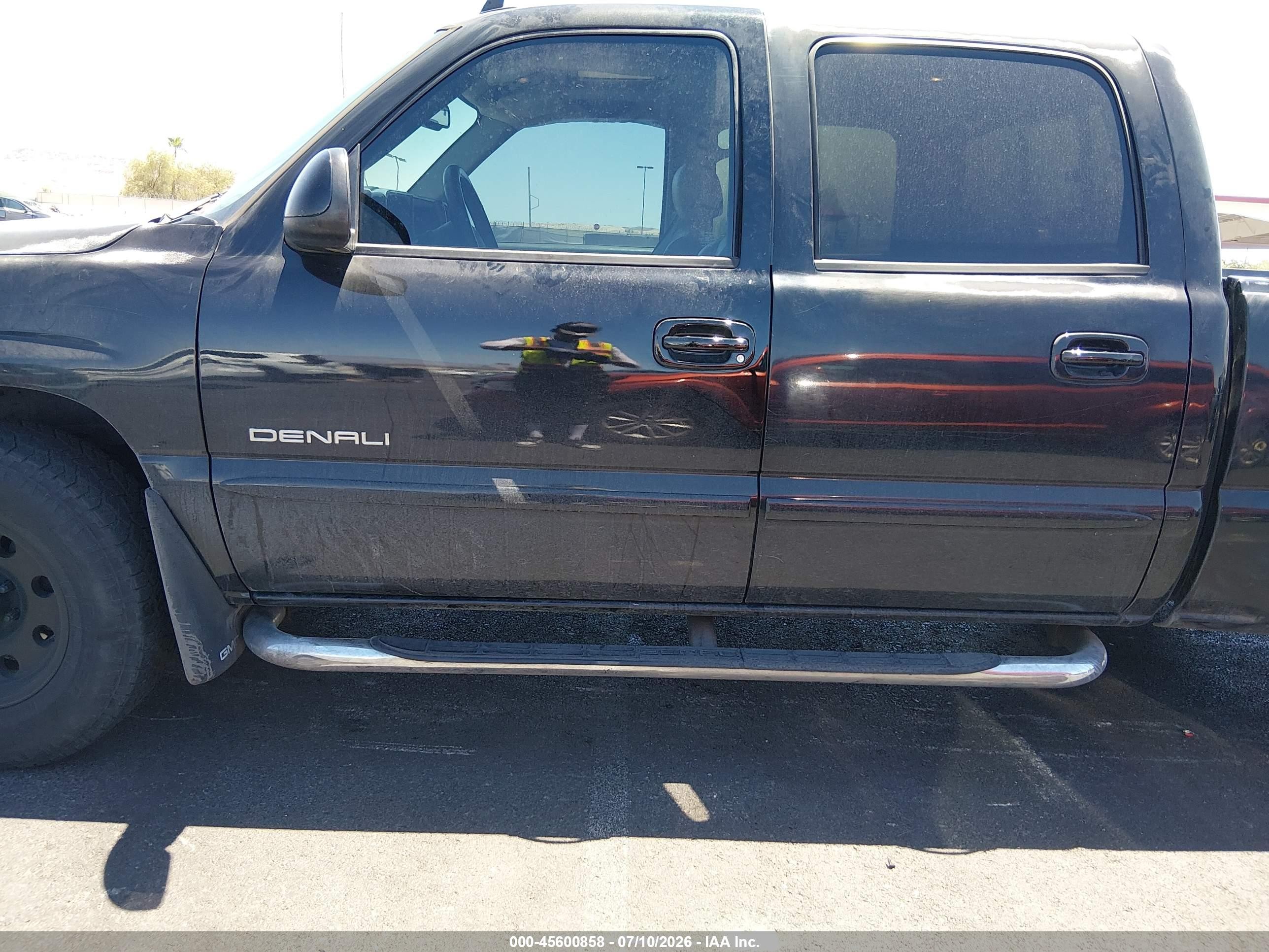 2006 Gmc Sierra 1500 Denali Black vin: 2GTEK63N361196068
