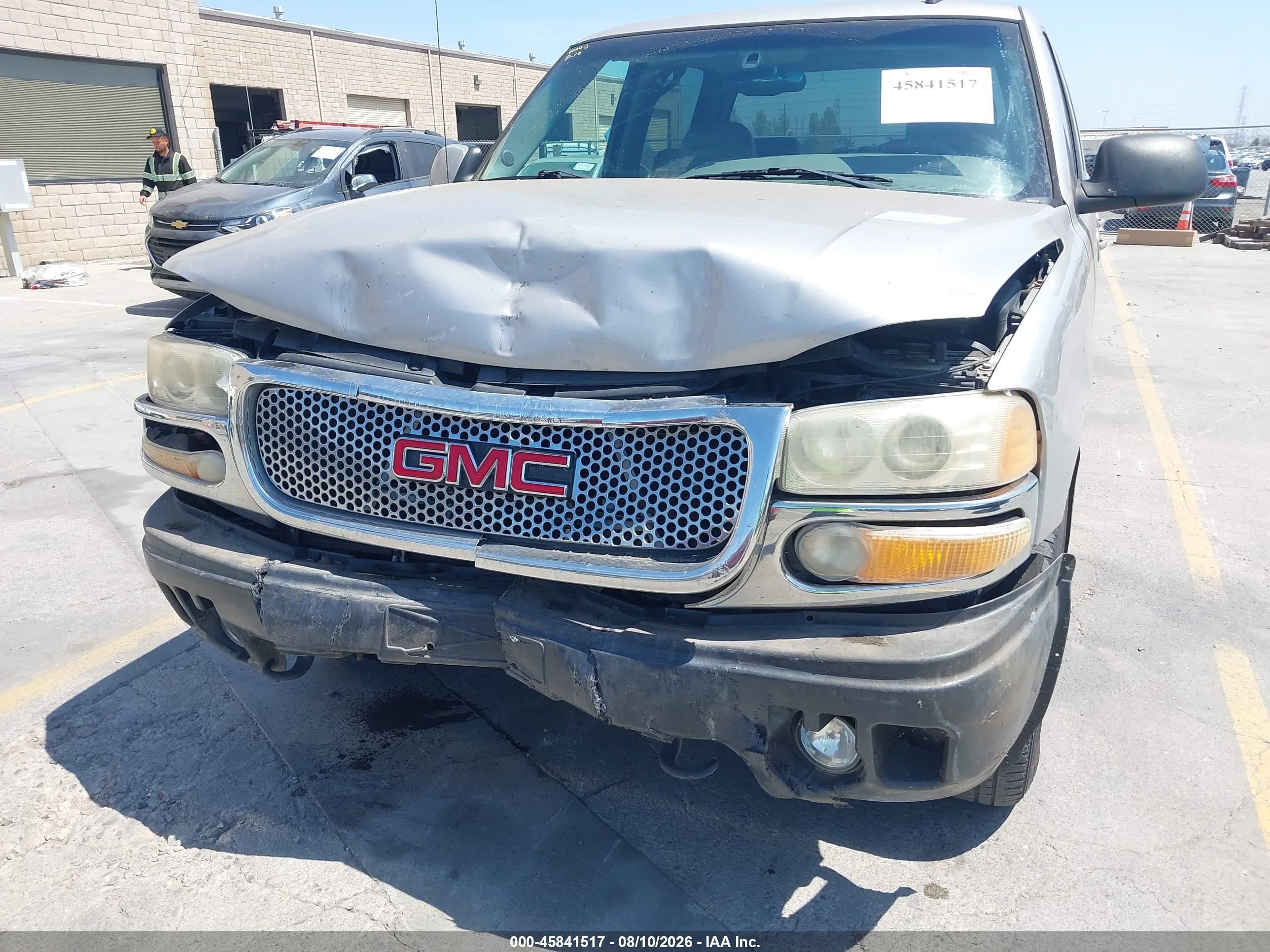 2006 Gmc Sierra 1500 Denali Серый vin: 2GTEK63N461277693