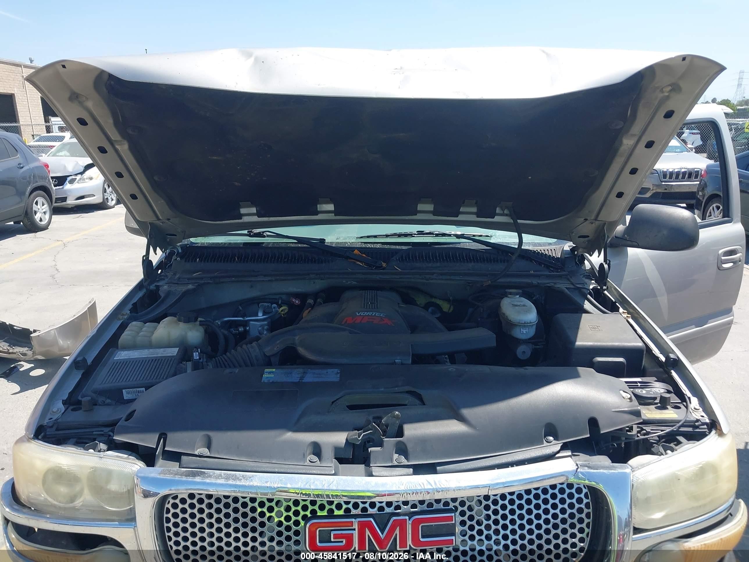 2006 Gmc Sierra 1500 Denali Серый vin: 2GTEK63N461277693