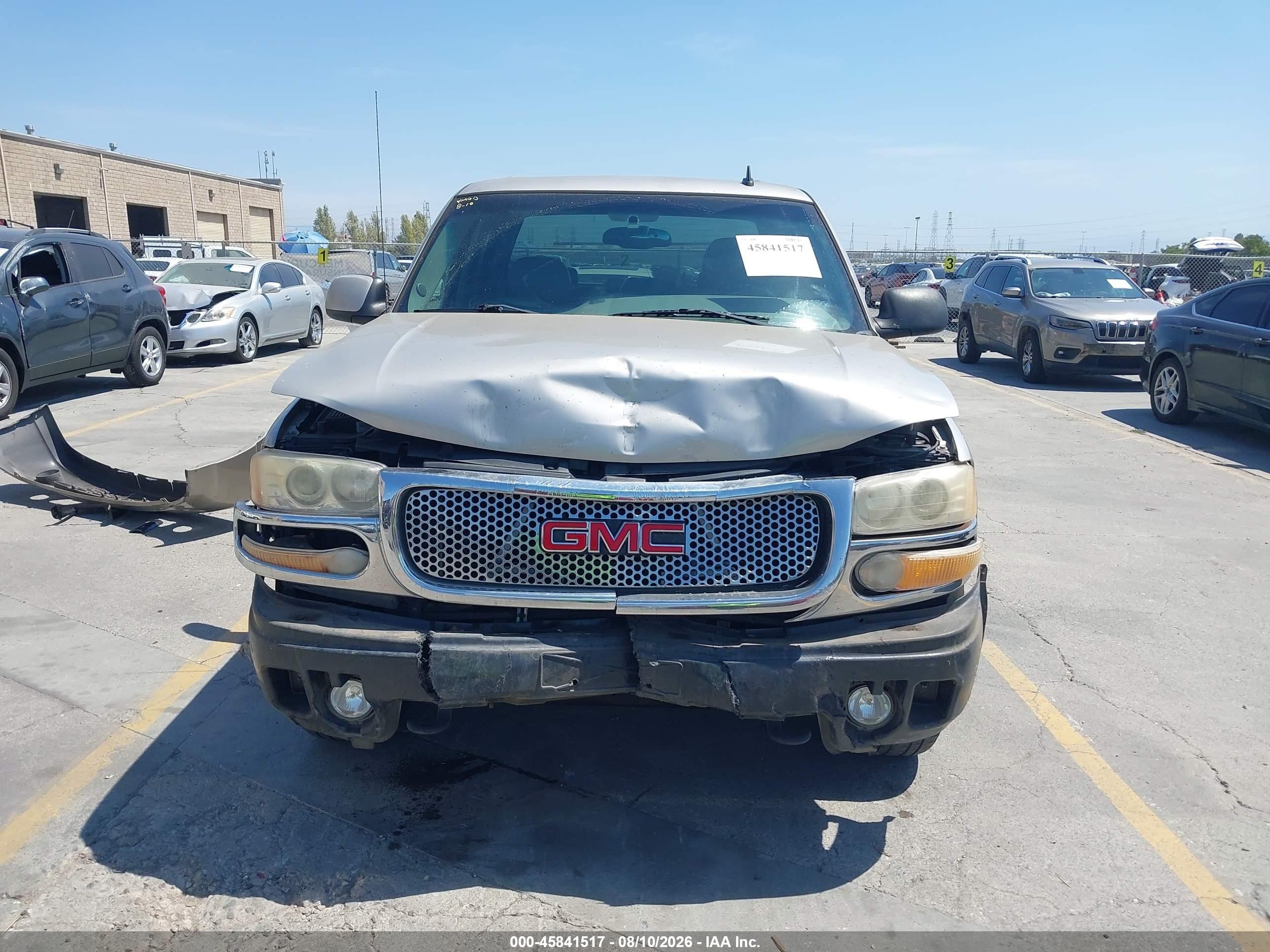 2006 Gmc Sierra 1500 Denali Серый vin: 2GTEK63N461277693