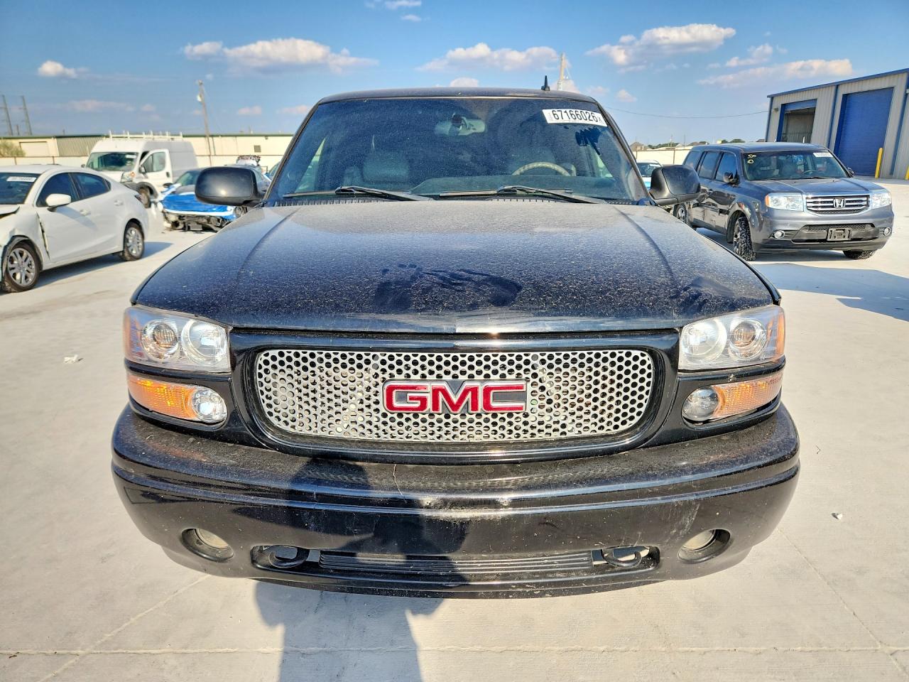 2006 Gmc Sierra K1500 Denali Black vin: 2GTEK63N761160786