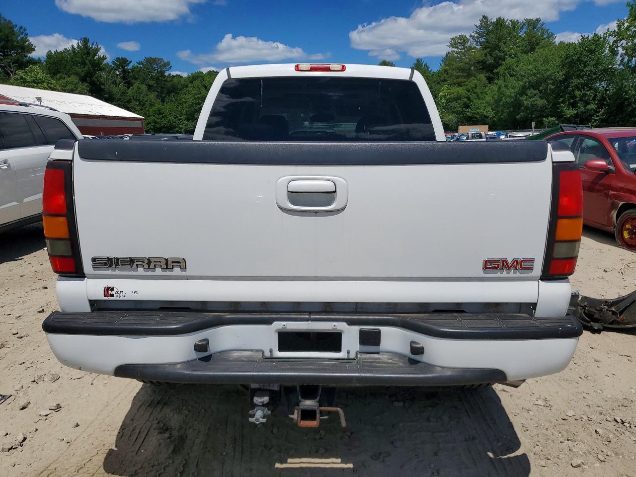 2006 Gmc Sierra K1500 Denali White vin: 2GTEK63N761194646