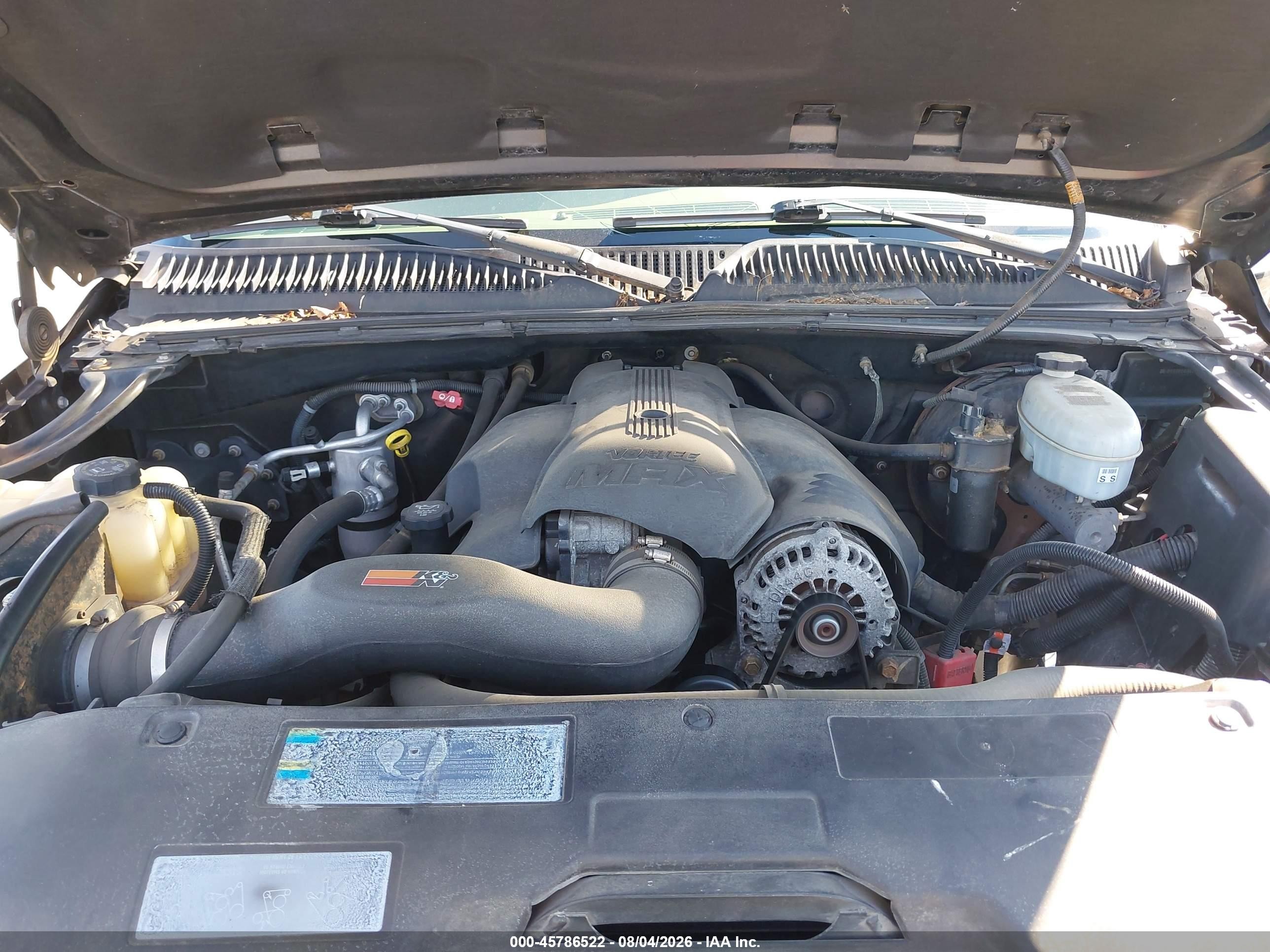 2006 Gmc Sierra K1500 Denali Black vin: 2GTEK63N961143715