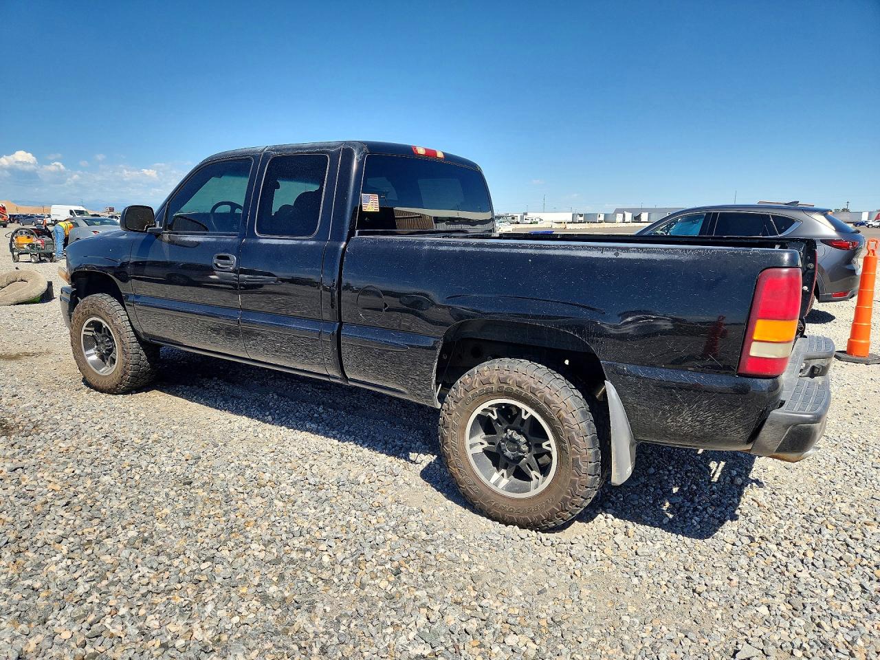 2001 Gmc Sierra K1500 C3 Черный vin: 2GTEK69U011303827