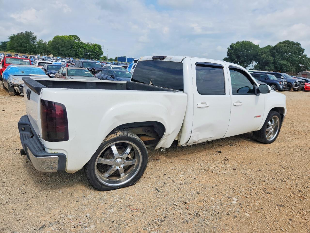 2007 Gmc New Sierra C1500 White vin: 2GTFC13Y971634351