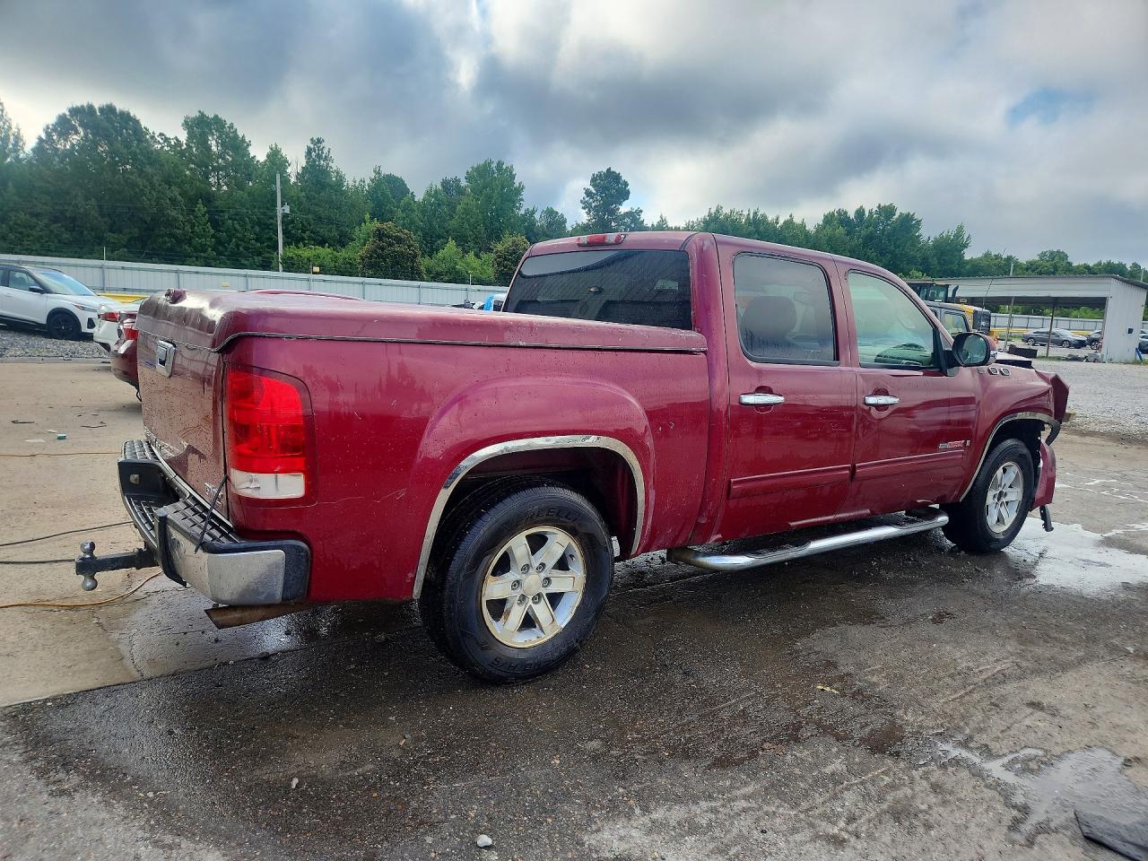 2007 Gmc New Sierra C1500 Burgundy vin: 2GTFC13YX71643706