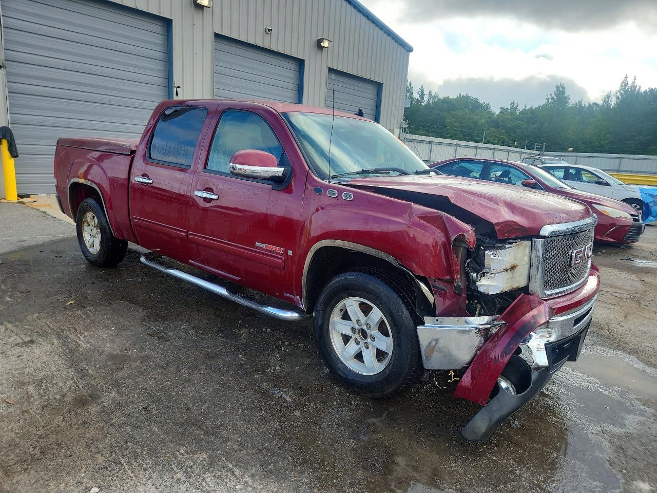 2007 Gmc New Sierra C1500 Burgundy vin: 2GTFC13YX71643706
