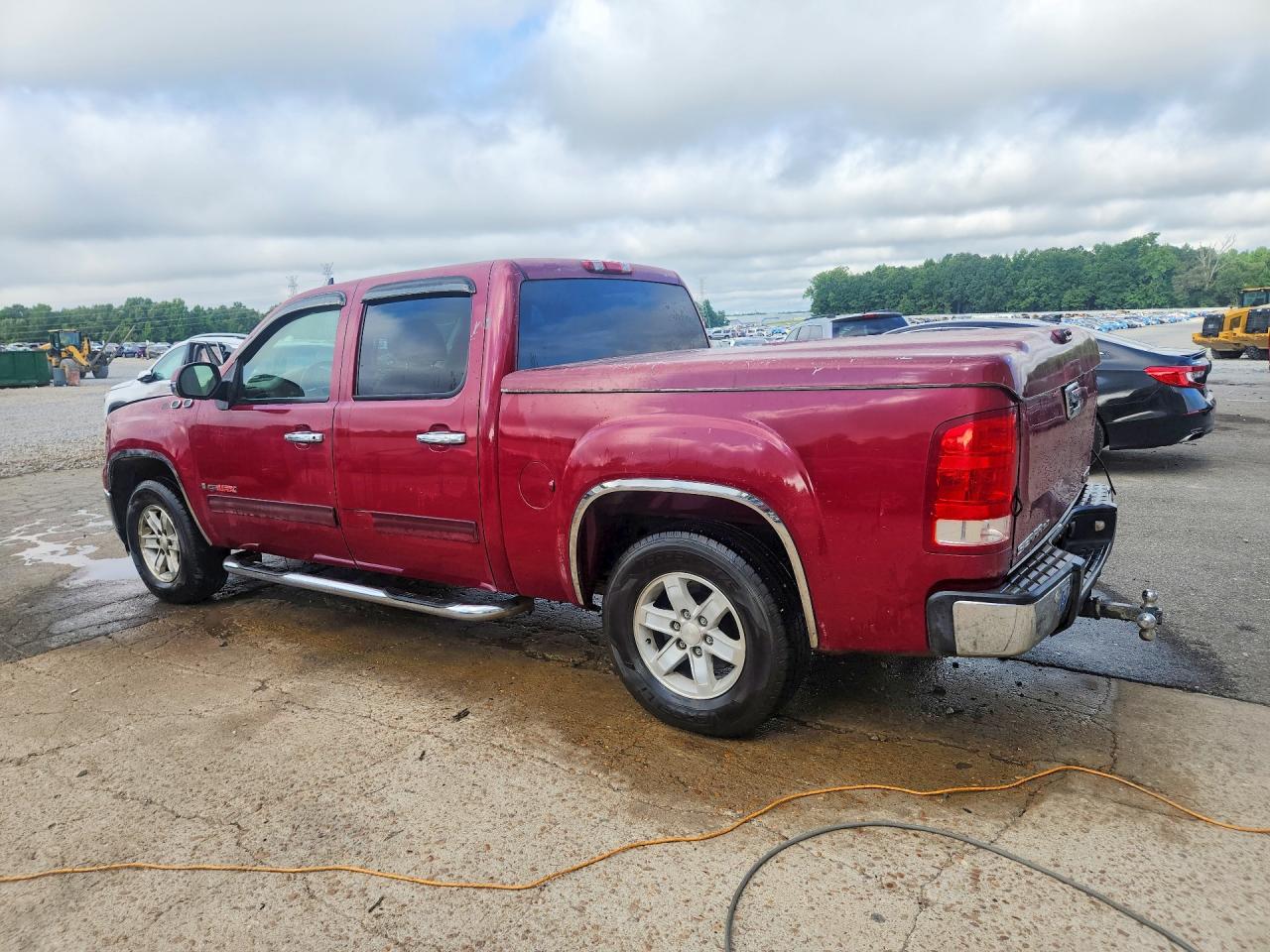 2007 Gmc New Sierra C1500 Burgundy vin: 2GTFC13YX71643706