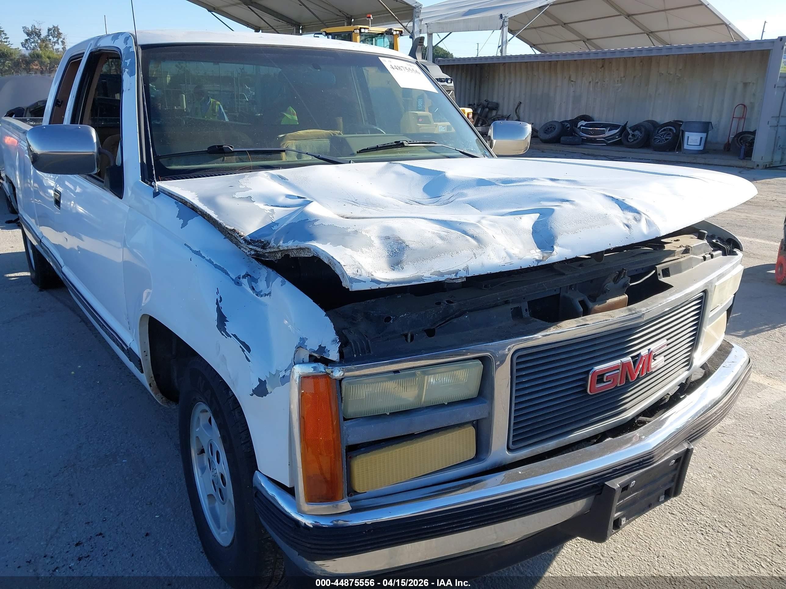 1989 Gmc Sierra C2500 White vin: 2GTFC29K3K1520234