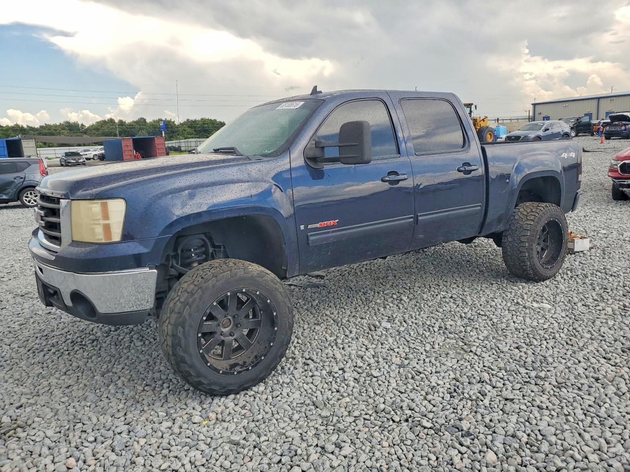 2008 Gmc Sierra K1500 Blue vin: 2GTFK13Y281148534