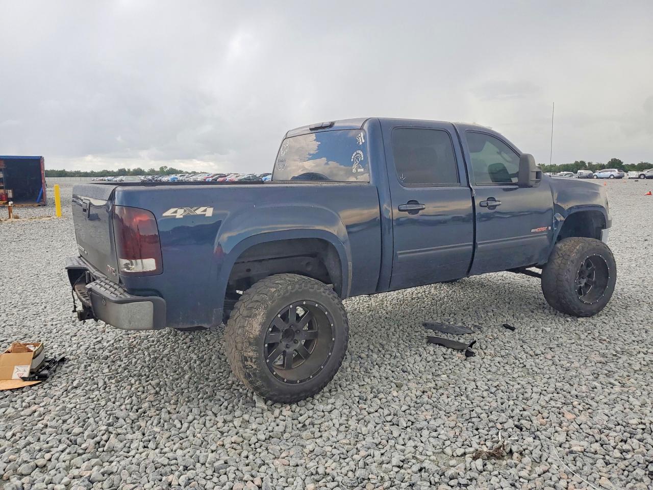 2008 Gmc Sierra K1500 Blue vin: 2GTFK13Y281148534