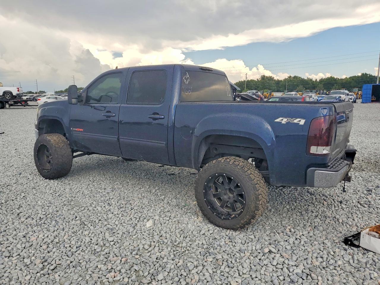 2008 Gmc Sierra K1500 Blue vin: 2GTFK13Y281148534