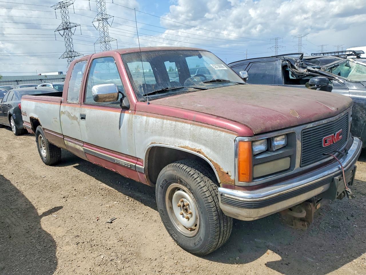 1989 Gmc Sierra K2500 Two Tone vin: 2GTFK29K1K1506402