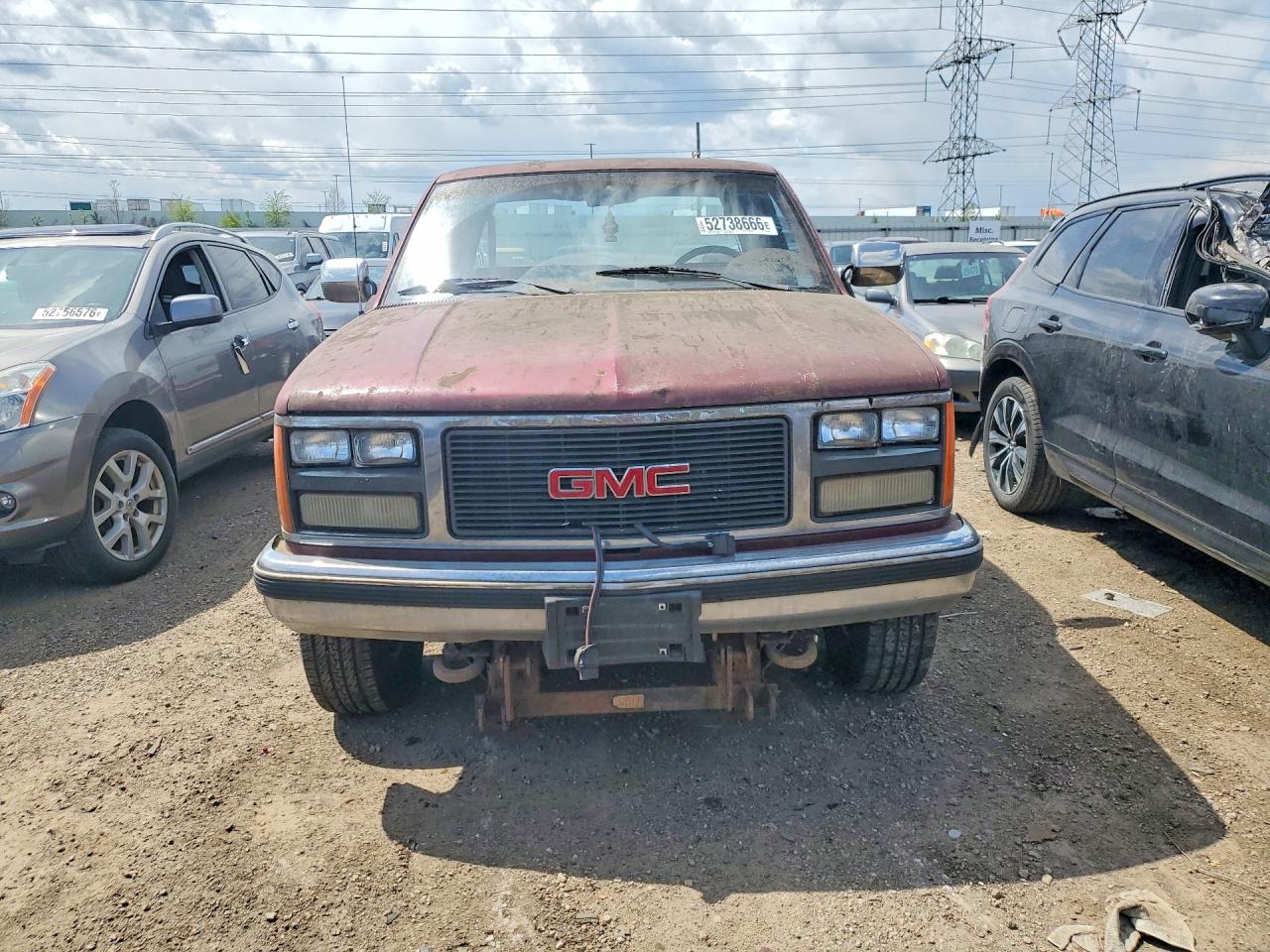 1989 Gmc Sierra K2500 Two Tone vin: 2GTFK29K1K1506402