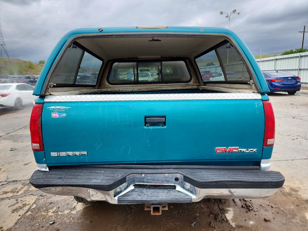 1995 Gmc Sierra K2500 Зеленый vin: 2GTFK29K7S1551330