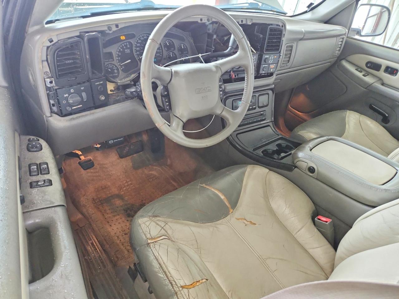 2002 Gmc Sierra K1500 Denali Silver vin: 2GTFK69U121324725