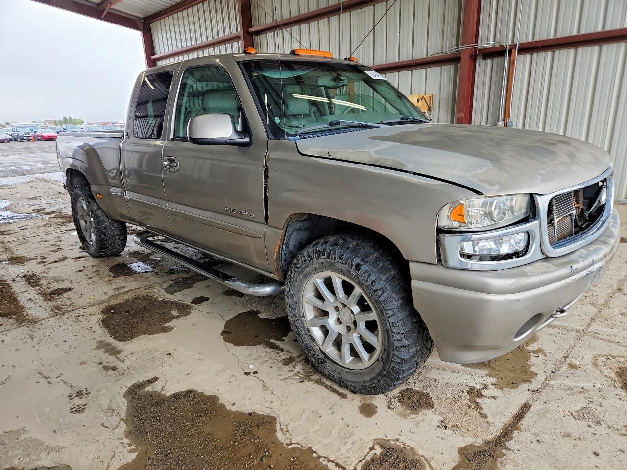 2002 Gmc Sierra K1500 Denali Silver vin: 2GTFK69U121324725