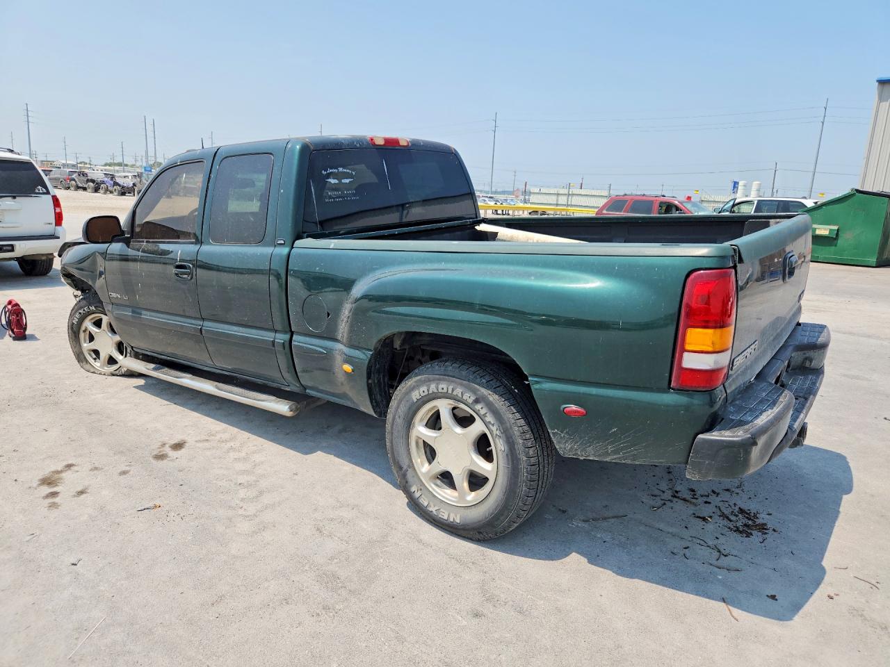 2002 Gmc Sierra K1500 Denali Green vin: 2GTFK69U321372551