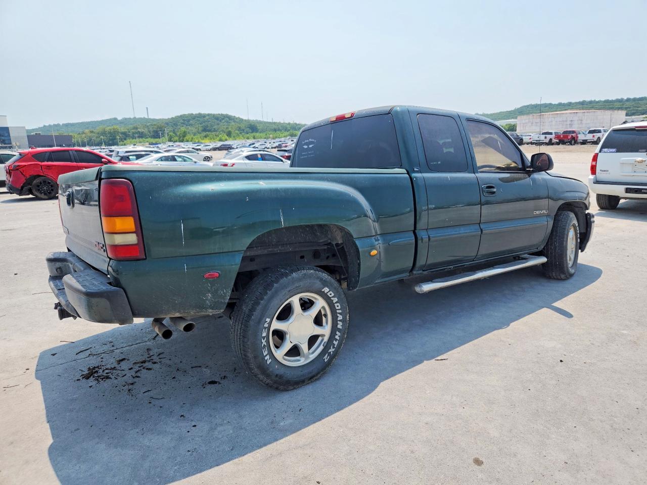 2002 Gmc Sierra K1500 Denali Green vin: 2GTFK69U321372551