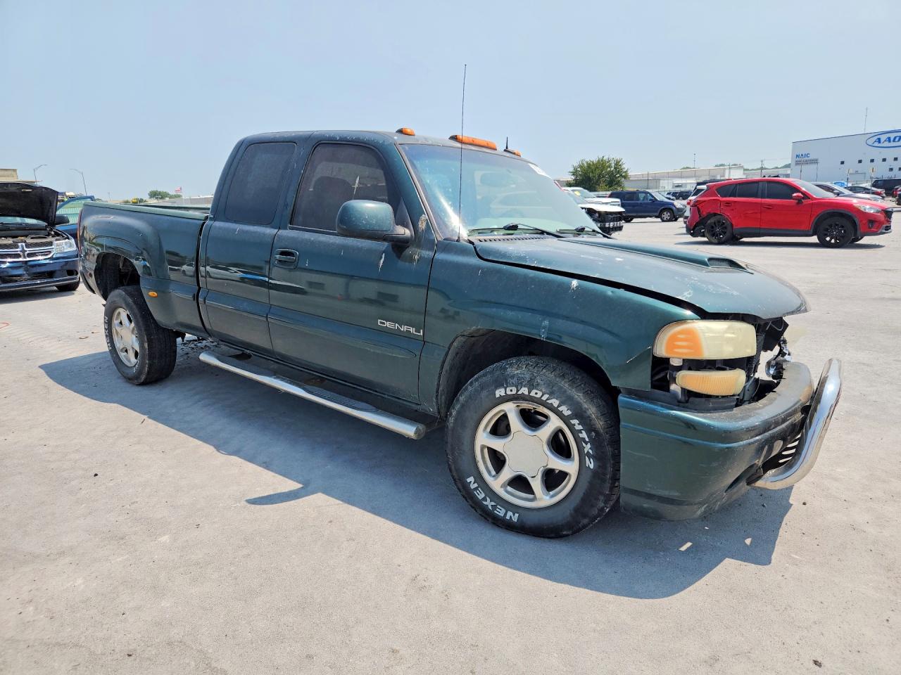 2002 Gmc Sierra K1500 Denali Green vin: 2GTFK69U321372551