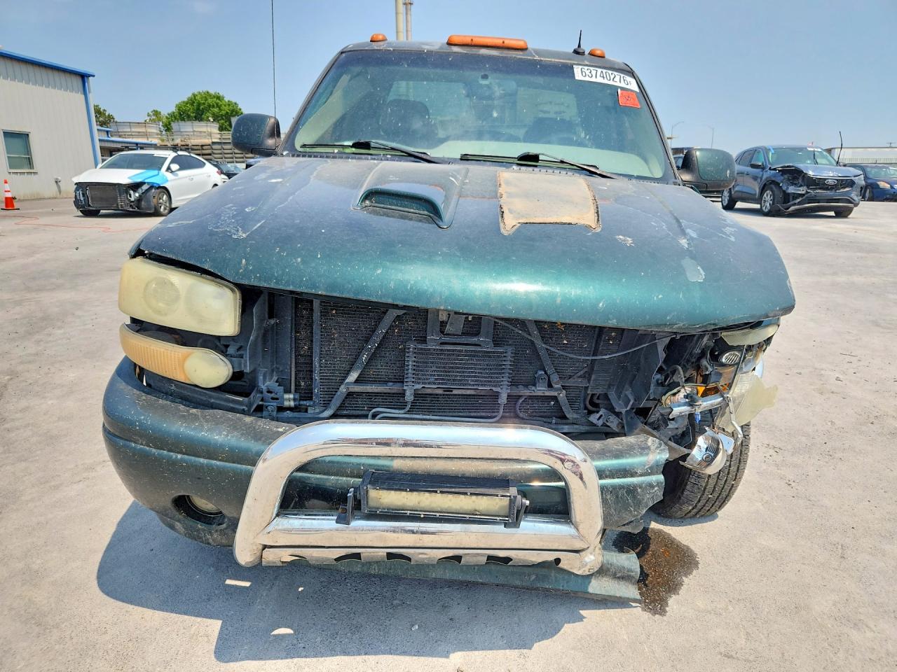 2002 Gmc Sierra K1500 Denali Green vin: 2GTFK69U321372551